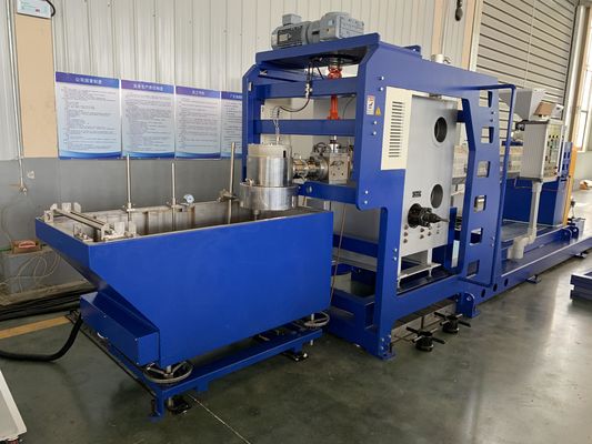 주문 100 kg/H 좋아하는 단일 필라멘트 기계 1-4mm 플라스틱 강선 제작 online manufacture