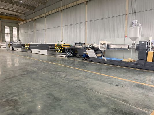 주문 800-1000 데니어 단일 필라멘트 압출기 기계 PP 제직한 직물 제작 online manufacture