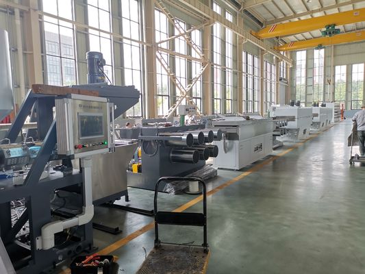 주문 0.25 밀리미터 단일 필라멘트 압출기 기계 방사 압출기 하얀 세미달 폴리에스테르 실 online manufacture